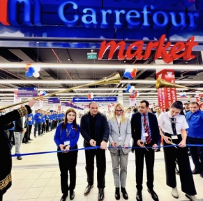 Carrefour теперь и в городе Самарканд. Это пятый супермаркет в Узбекистане.
